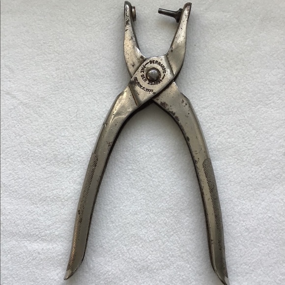 antique leather punch